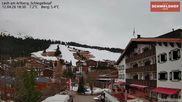 Archived webcam image showing Hotel Schmelzhof at Lech on 12 Apr 2026 at 18:05