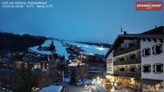 Archived webcam image showing Hotel Schmelzhof at Lech on 12 Apr 2026 at 20:05