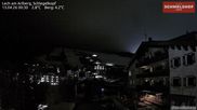 Archived webcam image showing Hotel Schmelzhof at Lech on 13 Apr 2026 at 00:17