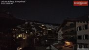 Archived webcam image showing Hotel Schmelzhof at Lech on 1 May 2026 at 00:33