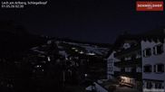 Archived webcam image showing Hotel Schmelzhof at Lech on 1 May 2026 at 02:33