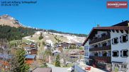 Archived webcam image showing Hotel Schmelzhof at Lech on 1 May 2026 at 12:33