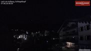 Archived webcam image showing Hotel Schmelzhof at Lech on 7 Jun 2026 at 00:25