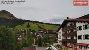 Archived webcam image showing Hotel Schmelzhof at Lech on 7 Sep 2026 at 16:18
