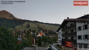 Archived webcam image showing Hotel Schmelzhof at Lech on 12 Sep 2026 at 06:03