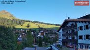 Archived webcam image showing Hotel Schmelzhof at Lech on 12 Sep 2026 at 08:03