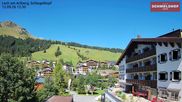 Archived webcam image showing Hotel Schmelzhof at Lech on 12 Sep 2026 at 12:03