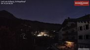 Archived webcam image showing Hotel Schmelzhof at Lech on 4 Oct 2026 at 06:33