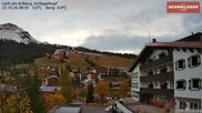Archived webcam image showing Hotel Schmelzhof at Lech on 23 Oct 2026 at 08:41