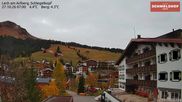 Archived webcam image showing Hotel Schmelzhof at Lech on 27 Oct 2026 at 07:05