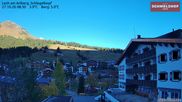 Archived webcam image showing Hotel Schmelzhof at Lech on 27 Oct 2026 at 08:05