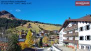 Archived webcam image showing Hotel Schmelzhof at Lech on 27 Oct 2026 at 14:05