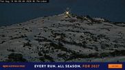 Archived webcam image showing Perisher: View Mt Perisher on 17 Aug 2026 at 22:38