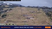 Archived webcam image showing Perisher: Cam Front Valley on 5 Oct 2026 at 00:18