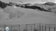 Archived webcam image showing Mellau - View from the mountain restaurant Simma on 26 Feb 2026 at 18:13