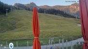 Archived webcam image showing Mellau - View from the mountain restaurant Simma on 13 Aug 2026 at 06:45