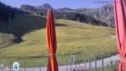 Archived webcam image showing Mellau - View from the mountain restaurant Simma on 13 Aug 2026 at 08:45