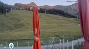 Archived webcam image showing Mellau - View from the mountain restaurant Simma on 13 Aug 2026 at 20:45