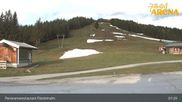 Archived webcam image showing Zillertal Arena: Panoramic Restaurant Filzsteinalm on 9 May 2026 at 07:08
