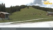 Archived webcam image showing Zillertal Arena: Panoramic Restaurant Filzsteinalm on 21 Jun 2026 at 11:15
