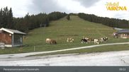 Archived webcam image showing Zillertal Arena: Panoramic Restaurant Filzsteinalm on 20 Aug 2026 at 09:15
