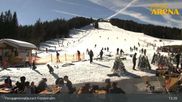 Archived webcam image showing Zillertal Arena: Panoramic Restaurant Filzsteinalm on 26 Feb 2026 at 13:06