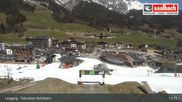 Archived webcam image showing Leogang - Base Station Asitzbahn on 5 Apr 2026 at 13:28