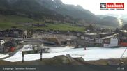 Archiviertes Webcam Bild: Leogang - Talstation Asitzbahn am 12.04.2026 um 07:54 Uhr