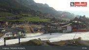 Archiviertes Webcam Bild: Leogang - Talstation Asitzbahn am 12.04.2026 um 08:54 Uhr