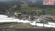 Archiviertes Webcam Bild: Leogang - Talstation Asitzbahn am 12.04.2026 um 19:54 Uhr