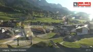 Archived webcam image showing Leogang - Base Station Asitzbahn on 1 May 2026 at 07:07