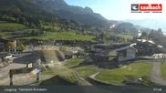 Archived webcam image showing Leogang - Base Station Asitzbahn on 1 May 2026 at 08:07