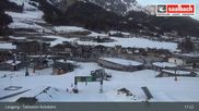 Archived webcam image showing Leogang - Base Station Asitzbahn on 26 Feb 2026 at 17:37
