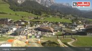 Archived webcam image showing Leogang - Base Station Asitzbahn on 3 Oct 2026 at 11:46