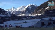 Archived webcam image showing Rauris Base Area on Feb 26, 2026 at 9:04 AM