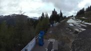 Archived webcam image showing Panoramic view See - Top Station Medrigjoch on 6 May 2026 at 06:49