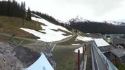 Archived webcam image showing Panoramic view See - Top Station Medrigjoch on 20 May 2026 at 07:50