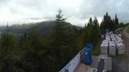 Archived webcam image showing Panoramic view See - Top Station Medrigjoch on 12 Jun 2026 at 06:06