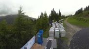 Archived webcam image showing Panoramic view See - Top Station Medrigjoch on 12 Jun 2026 at 07:06