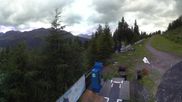 Archived webcam image showing Panoramic view See - Top Station Medrigjoch on 19 Jul 2026 at 06:33