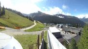 Archived webcam image showing Panoramic view See - Top Station Medrigjoch on 17 Sep 2026 at 12:00