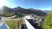 Archived webcam image showing Panoramic view See - Top Station Medrigjoch on 17 Oct 2026 at 10:55