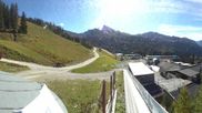 Archived webcam image showing Panoramic view See - Top Station Medrigjoch on 17 Oct 2026 at 14:55