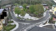 Archived webcam image showing Village square Mallnitz on 7 May 2026 at 18:36