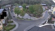 Archived webcam image showing Village square Mallnitz on 7 May 2026 at 20:36
