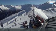 Archiviertes Webcam Bild: Gastein: Stubnerkogel Bergstation Südseite am 26 Feb 2026 um 15:02 Uhr