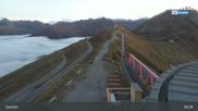 Archiviertes Webcam Bild: Gastein: Stubnerkogel Bergstation Südseite am 10.10.2026 um 05:44 Uhr