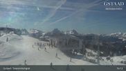 Archived webcam image showing Sannerslochgrat - Top station Chaltebrunnen on 26 Feb 2026 at 14:13