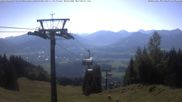 Archived webcam image showing mountain station Weltcup Express on 12 Jul 2026 at 08:29
