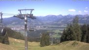 Archived webcam image showing mountain station Weltcup Express on 12 Jul 2026 at 16:29